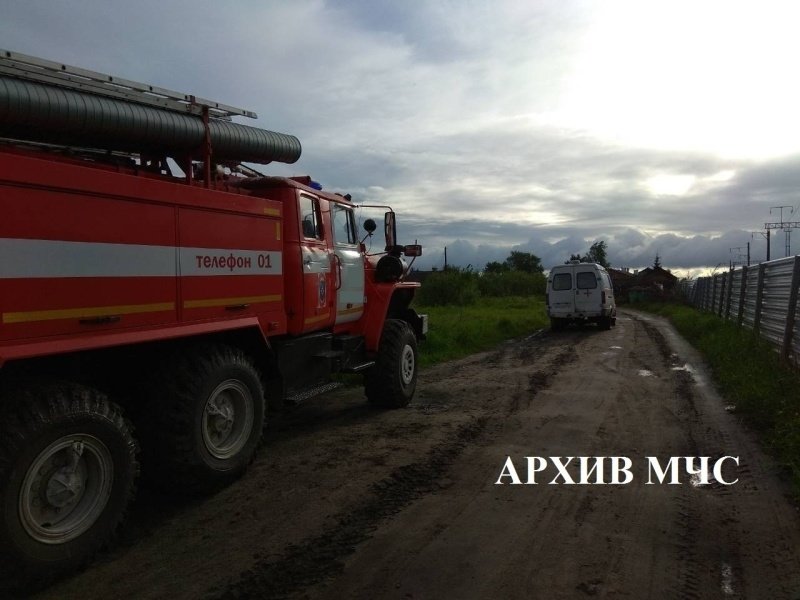 Пожар в г. Шарья — МЧС России по Костромской области