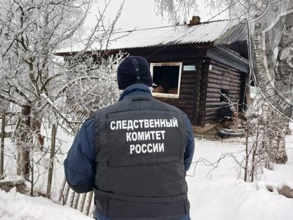 Следователем регионального СК проводится доследственная проверка по факту гибели женщины в результате пожара дома в Шарье